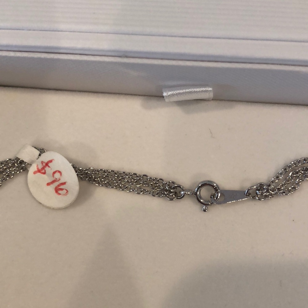 Necklace with 3 hanging hearts - Picture 3 of 4